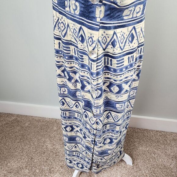 MISS DORBY SLEEVELESS AZTEC MAXI DRESS SIZE 14 - Picture 8 of 9